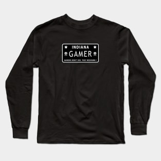 Indiana Gamer! Long Sleeve T-Shirt